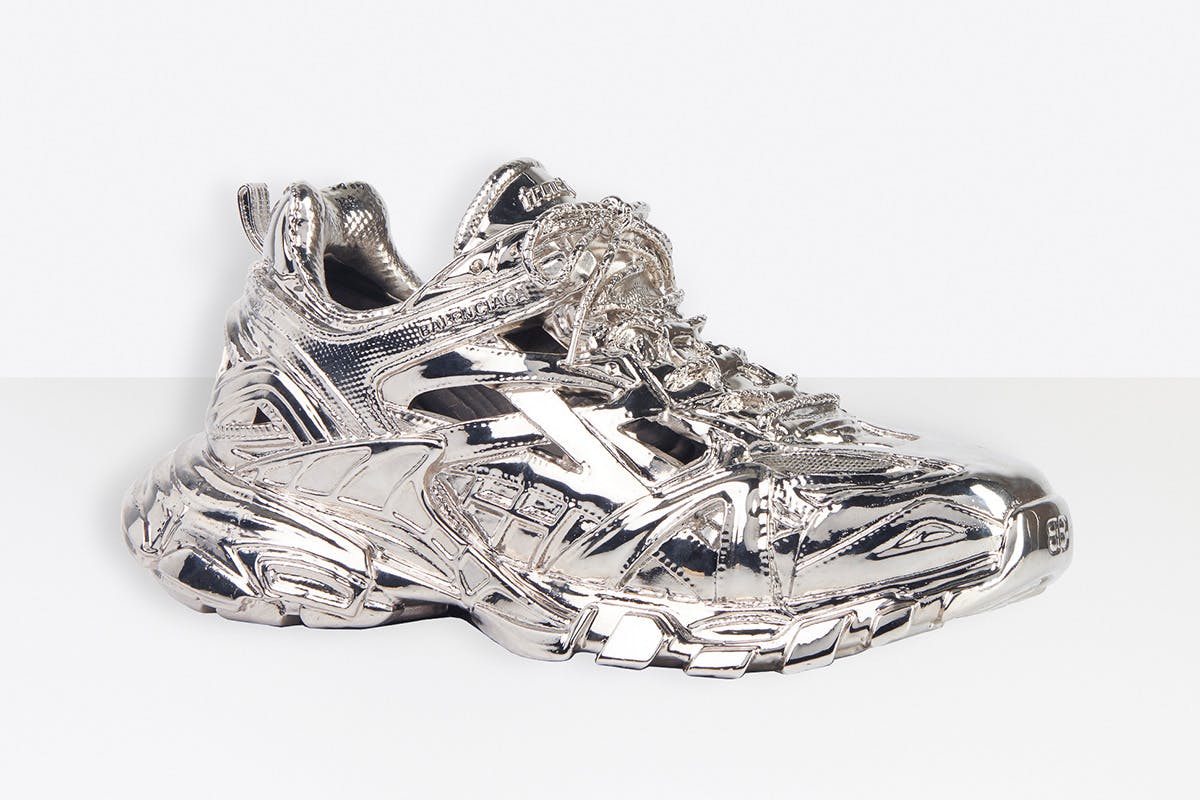 Balenciaga track 2 silver Clearance